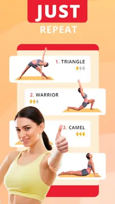 Hatha yoga for beginners android App screenshot 3